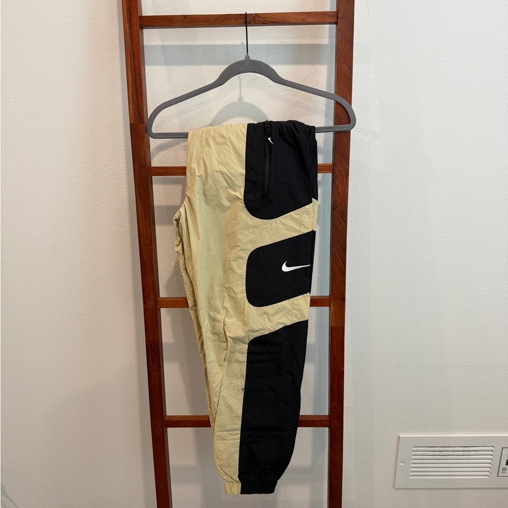 Nike Black and Cream Joggers